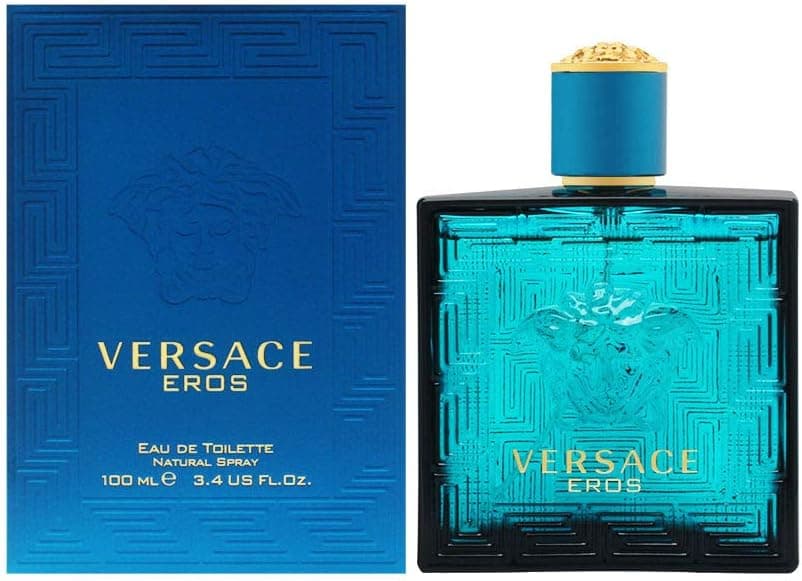 Versace Eros Eau de Toilette 100ml : VERSACE EROS eau de toilette 100 ml vapo.: Amazon.co.uk: Beauty
