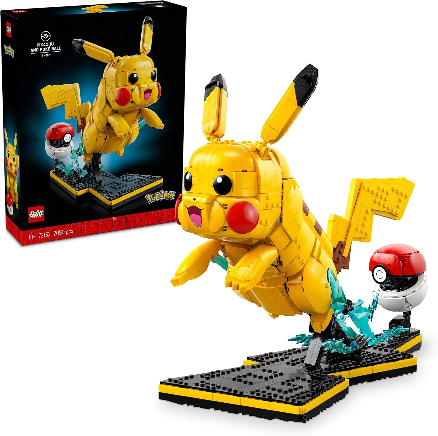 LEGO Pokémon Pikachu and Poké Ball