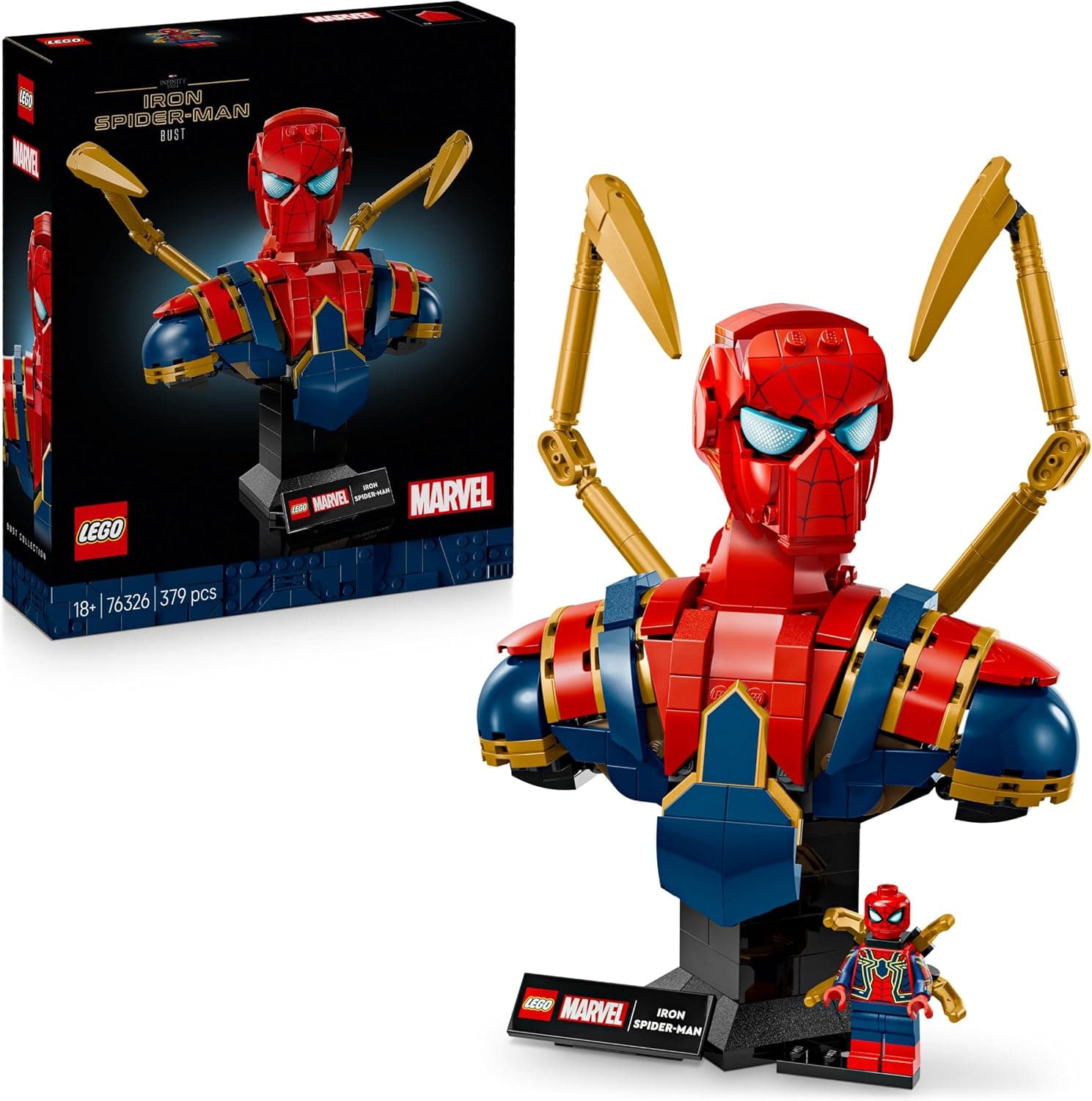 LEGO Marvel Iron Spider-Man Bust