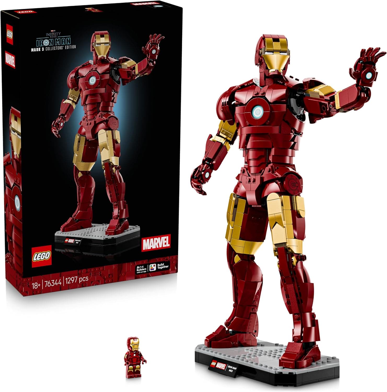 LEGO Marvel Iron Man Mark 3 Collectors' Edition Figure