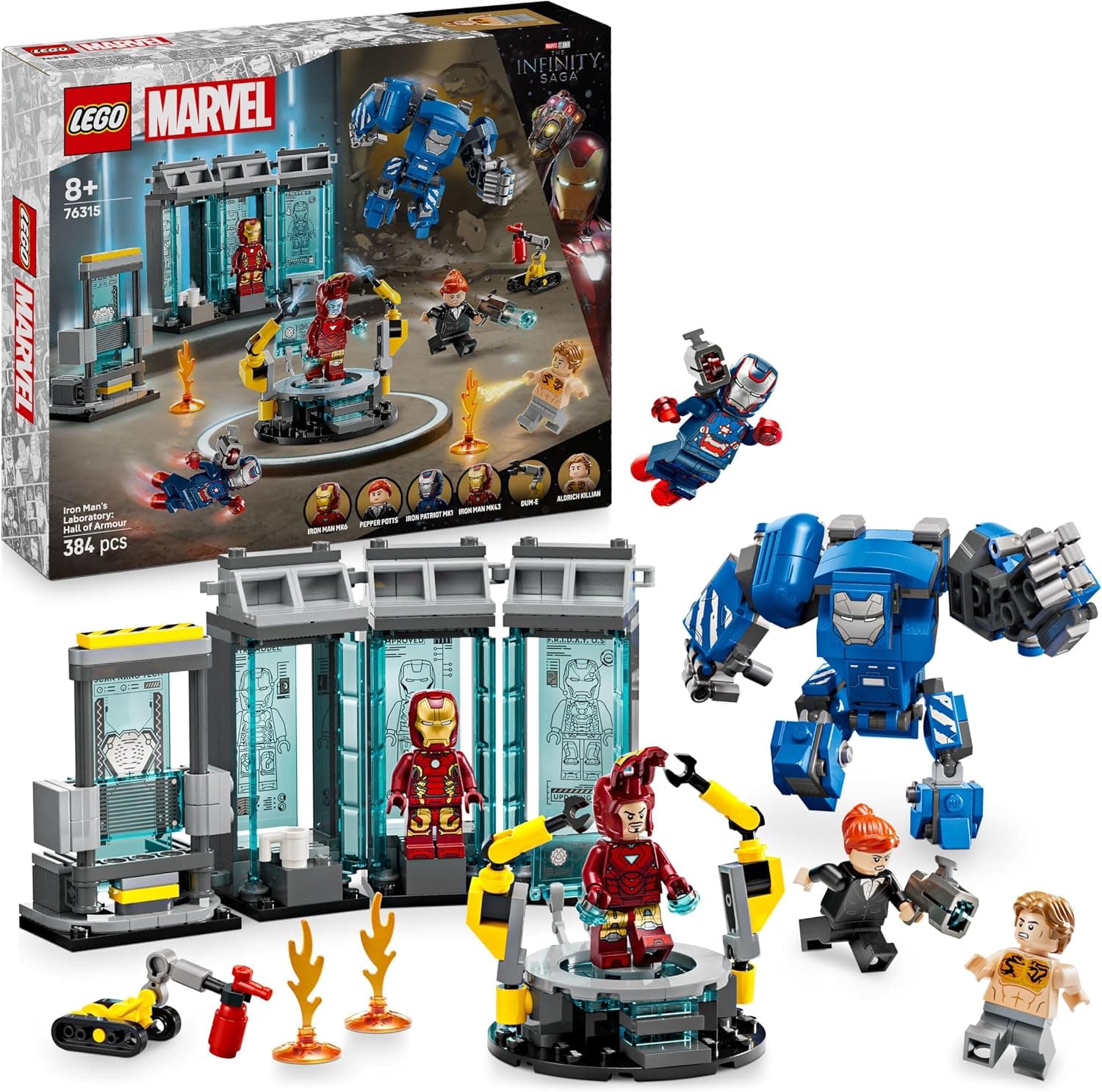 LEGO Marvel Iron Man's Laboratory: Hall of Armour 76315