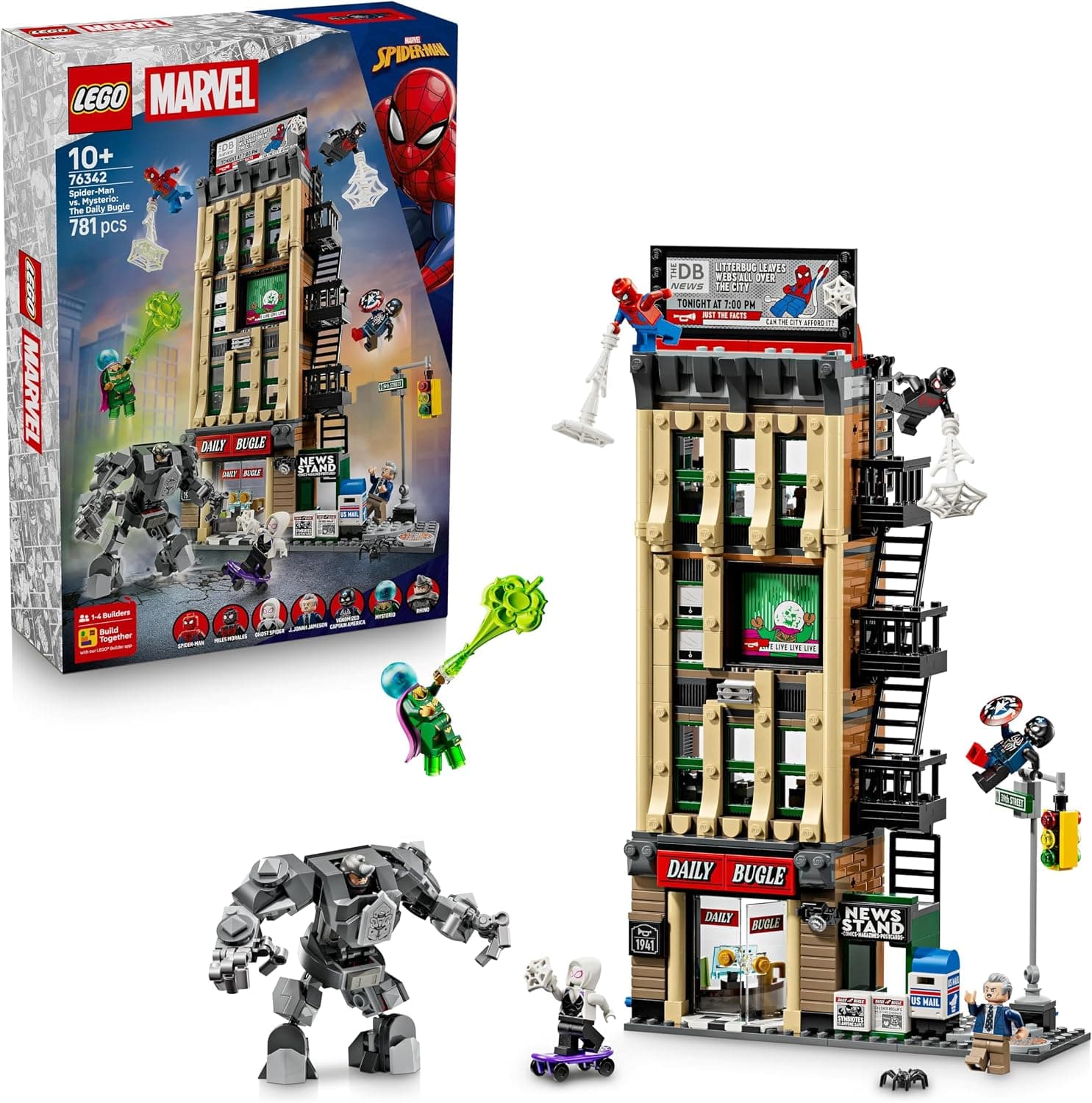 LEGO Marvel Spider-Man vs. Mysterio: The Daily Bugle